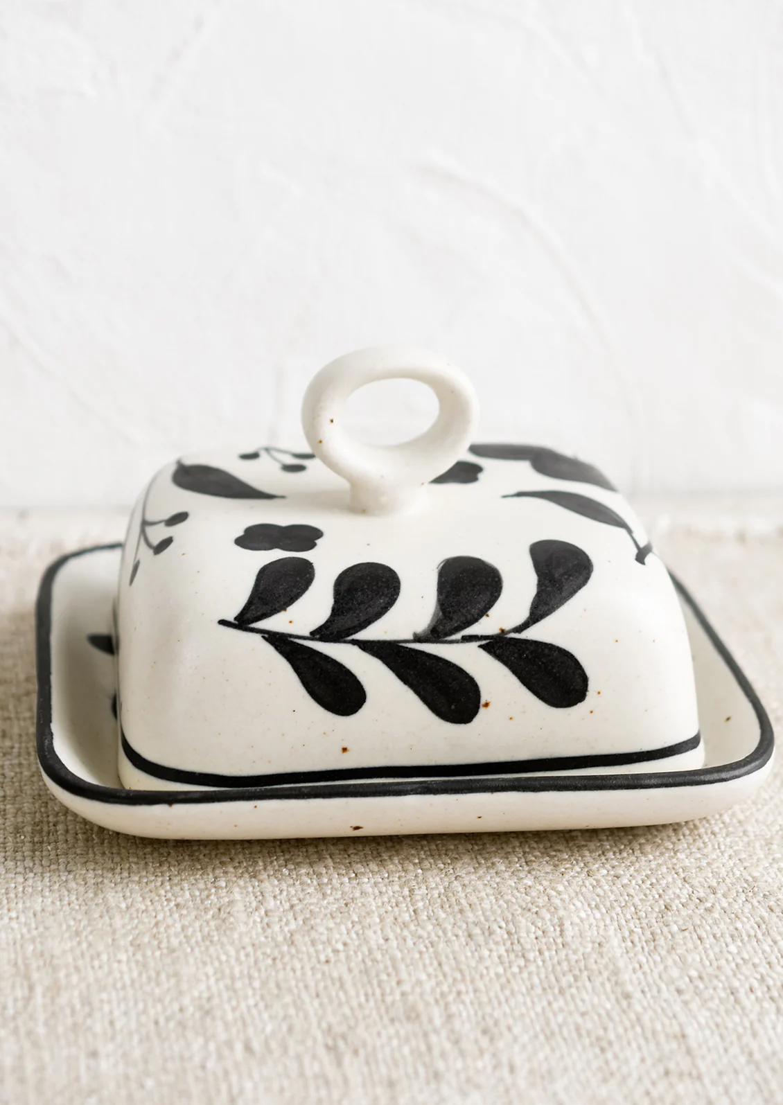 Folklore Floral Butter Dish - Image 4