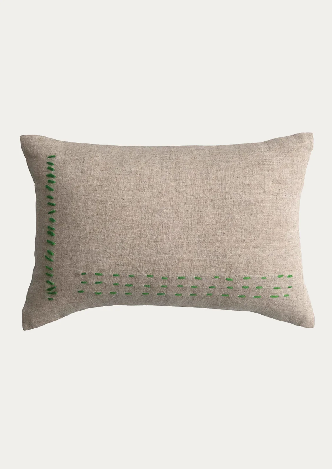 Linen Mini Lumbar Pillow - Image 3