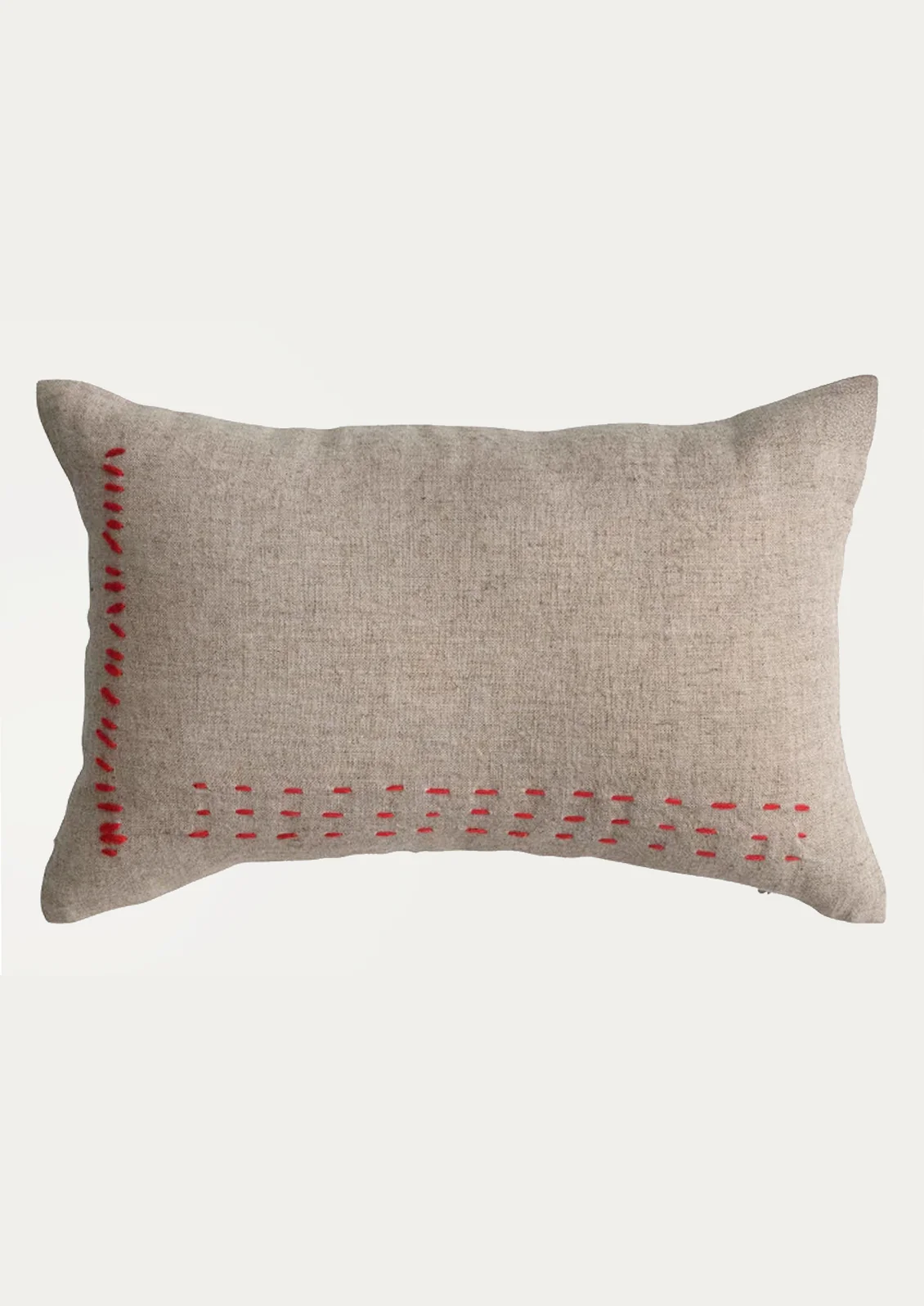 Linen Mini Lumbar Pillow - Image 4