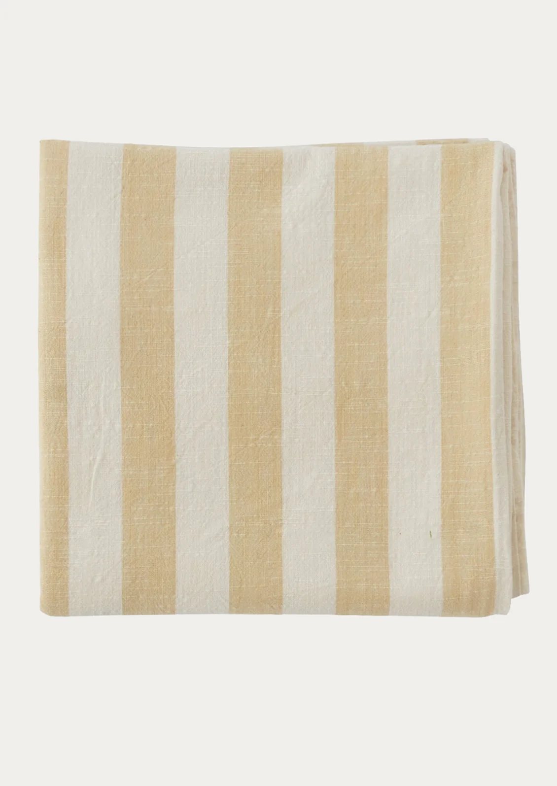 Organic Cotton Striped Tablecloth - Image 4