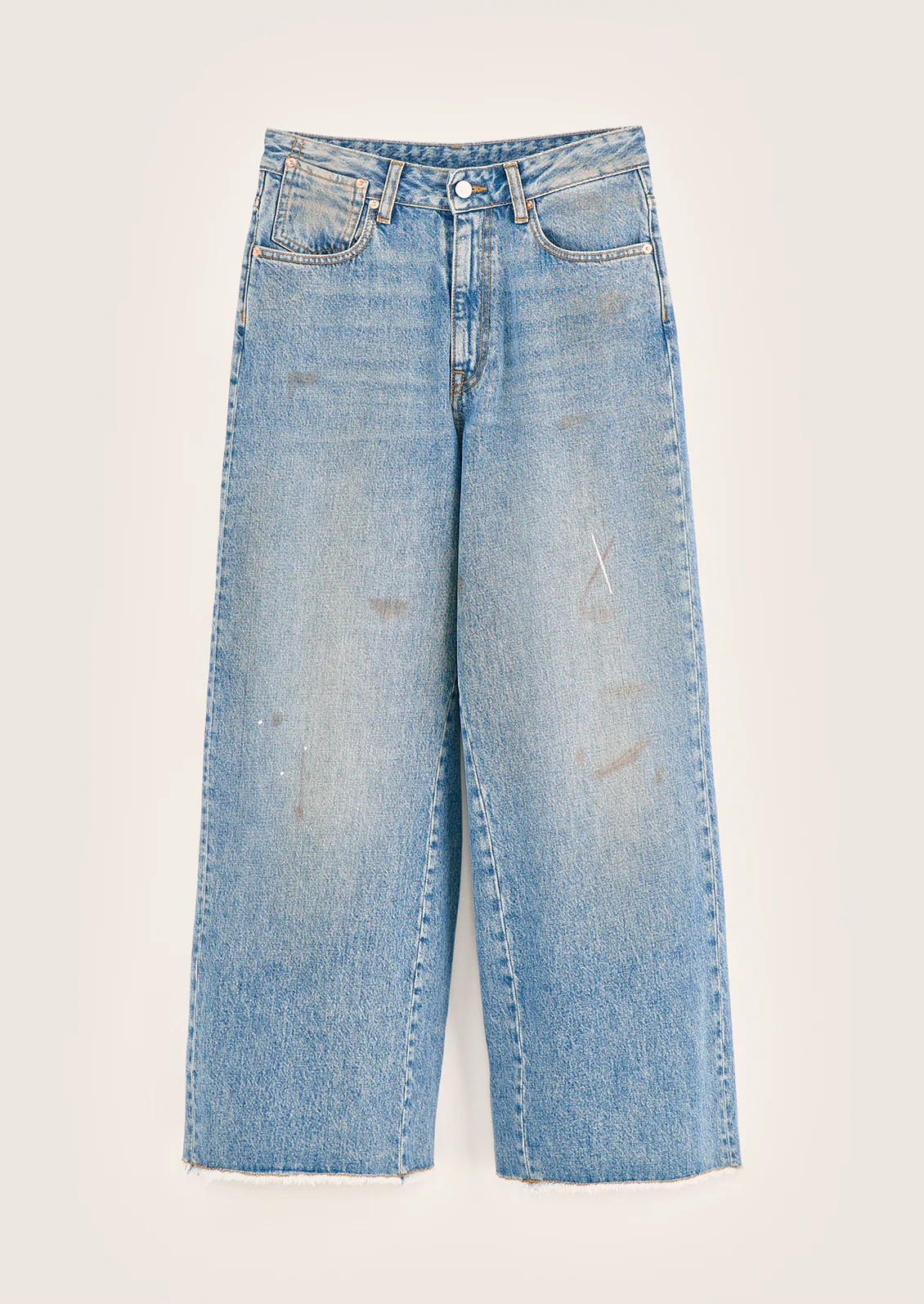 Pantera Distressed Wide Leg Jean - Image 3