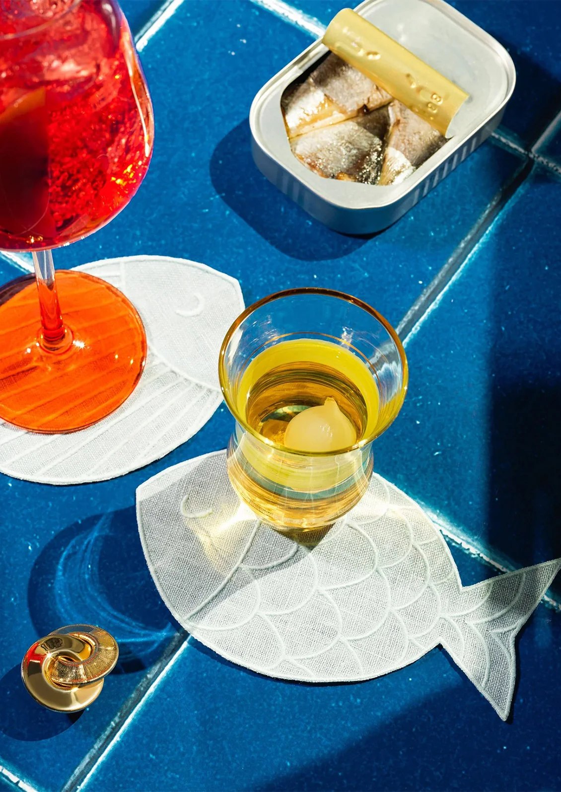 Sardines Cocktail Napkin Set - Image 3