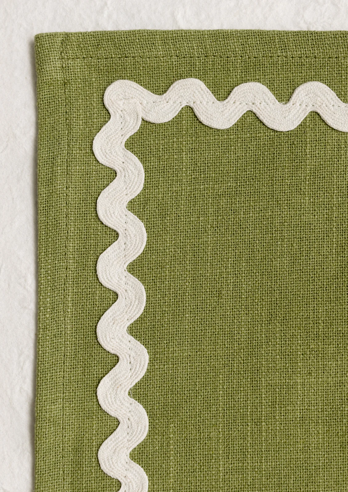 Ricrac Cotton Table Runner - Image 3